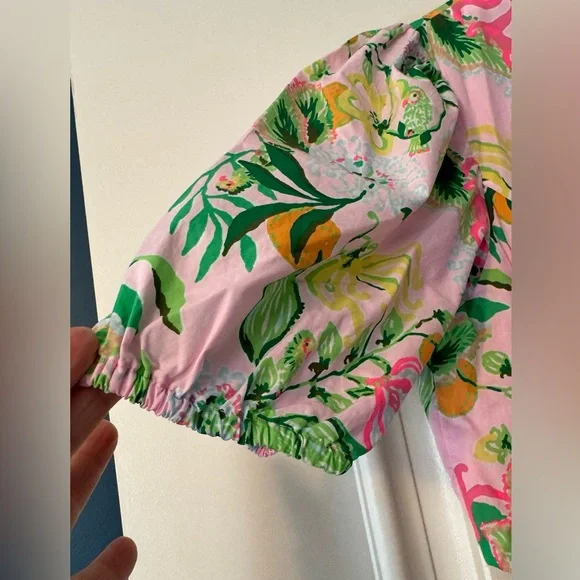 Lilly Pulitzer Lyssa Cotton Midi Dress - Picture 4 of 14